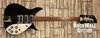 Rickenbacker 350/6 Liverpool, Jetglo: Full Instrument - Front