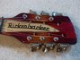 Rickenbacker 660/12 TP, Fireglo: Headstock