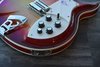 Rickenbacker 381/6 V69, Fireglo: Close up - Free2