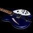 Rickenbacker 360/6 , Midnightblue: Close up - Free