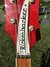 Rickenbacker 4001/4 FL, Burgundy: Headstock