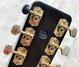 Rickenbacker B/6 LapSteel, Black: Headstock - Rear
