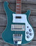 Rickenbacker 4003/4 , Turquoise: Body - Front