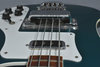 Rickenbacker 4003/4 , Turquoise: Close up - Free2