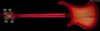 Rickenbacker 4003/4 S, Fireglo: Full Instrument - Rear