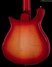 Sep 2017 Rickenbacker 660/6 , Fireglo: Body - Rear