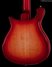 Sep 2017 Rickenbacker 660/6 , Fireglo: Body - Rear