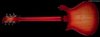 Rickenbacker 660/6 , Fireglo: Full Instrument - Rear