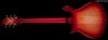 Rickenbacker 660/6 , Fireglo: Full Instrument - Rear