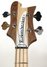 Rickenbacker 4003/4 S, Natural Walnut: Headstock