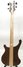 Rickenbacker 4003/4 S, Natural Walnut: Full Instrument - Rear