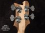 Rickenbacker 4003/4 S, Natural Walnut: Headstock - Rear