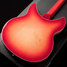 Dec 2015 Rickenbacker 1993/12 Plus, Fireglo: Body - Rear