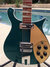 Rickenbacker 660/12 , Turquoise: Body - Front