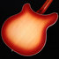Aug 2017 Rickenbacker 360/6 , Fireglo: Body - Rear
