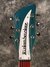 Rickenbacker 381/6 V69, Turquoise: Headstock
