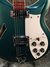 Rickenbacker 381/6 V69, Turquoise: Close up - Free2