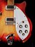 Rickenbacker 360/6 , Fireglo: Body - Front