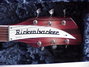 Rickenbacker 360/6 CW, Fireglo: Headstock