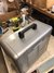 Dec 1937 Rickenbacker M-10/amp , Silver: Body - Rear