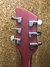 Rickenbacker 620/6 , Metallic Plumglo: Headstock - Rear
