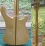 Mar 1978 Rickenbacker 4001(LH)/4 , Mapleglo: Body - Rear