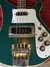 Rickenbacker 4001/4 Mod, Trans Blue: Body - Front