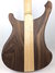 Jul 2017 Rickenbacker 4003/4 , Natural Walnut: Body - Rear