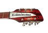 Rickenbacker 360/12 CW, Fireglo: Headstock