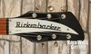Rickenbacker 1997/6 f hole, Jetglo: Headstock