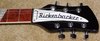 Rickenbacker 360/6 , Jetglo: Headstock