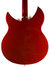 Jun 2013 Rickenbacker 330/6 , Ruby: Body - Rear
