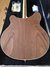 Sep 2015 Rickenbacker 360/6 , Natural Walnut: Body - Rear