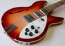 Rickenbacker 1993/12 Plus, Fireglo: Close up - Free