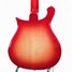 Oct 2016 Rickenbacker 660/6 , Fireglo: Body - Rear