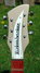 Feb 2002 Rickenbacker 350/6 V63, Desert Gold: Headstock