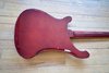 Jan 1974 Rickenbacker 4000/4 , Burgundy: Body - Rear