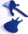 Apr 1974 Rickenbacker 4001/4 FL, Azureglo: Body - Rear