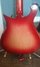 May 1967 Rickenbacker 625/6 , Fireglo: Body - Rear