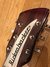 Rickenbacker 330/6 Mod, Burgundy: Headstock