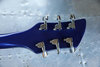 Rickenbacker 620/6 , Midnightblue: Headstock - Rear