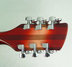 Rickenbacker 360/12 , Fireglo: Headstock - Rear