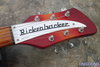 Rickenbacker 1996/6 f hole, Fireglo: Headstock