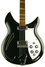 Rickenbacker 381/6 V69, Jetglo: Body - Front