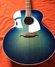 Rickenbacker 700/6 PW Build (acoustic), Blueburst: Body - Front