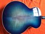 Dec 2009 Rickenbacker 700/6 PW Build (acoustic), Blueburst: Body - Rear