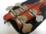 Rickenbacker 4001/4 , Burgundy: Headstock - Rear