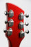Rickenbacker 660/6 , Ruby: Headstock - Rear