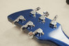 Rickenbacker 620/6 Mod, Midnightblue: Headstock - Rear