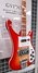 Rickenbacker 4003/4 , Fireglo: Neck - Front